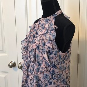 BCBG Ruffled Sheath Dress